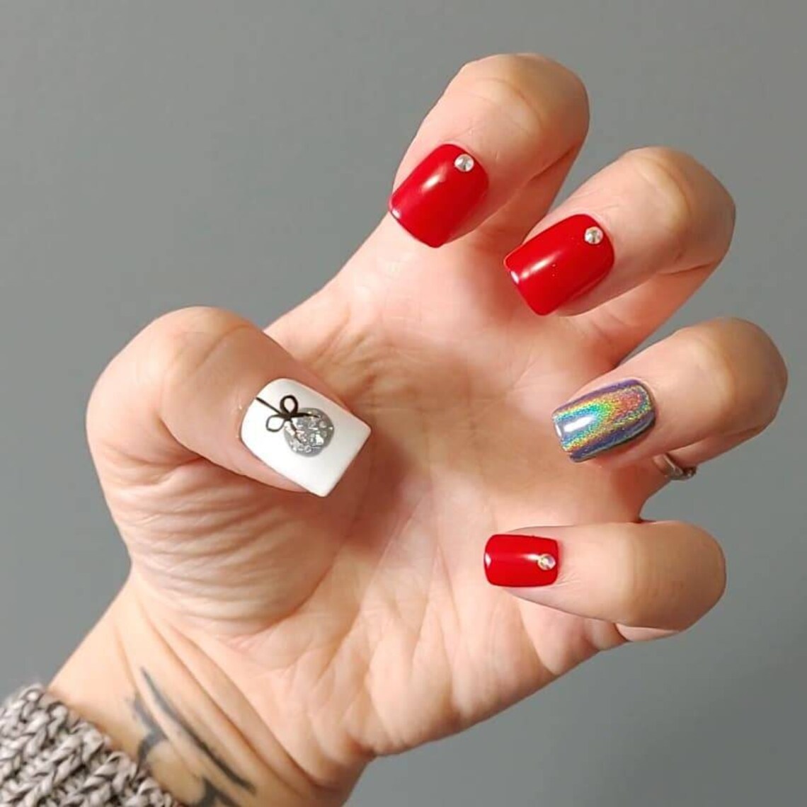 Press On Christmas Nails 