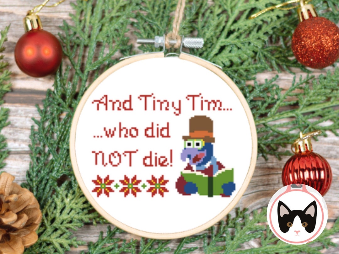 Puppet Christmas Carol Cross Stitch Pattern Etsy