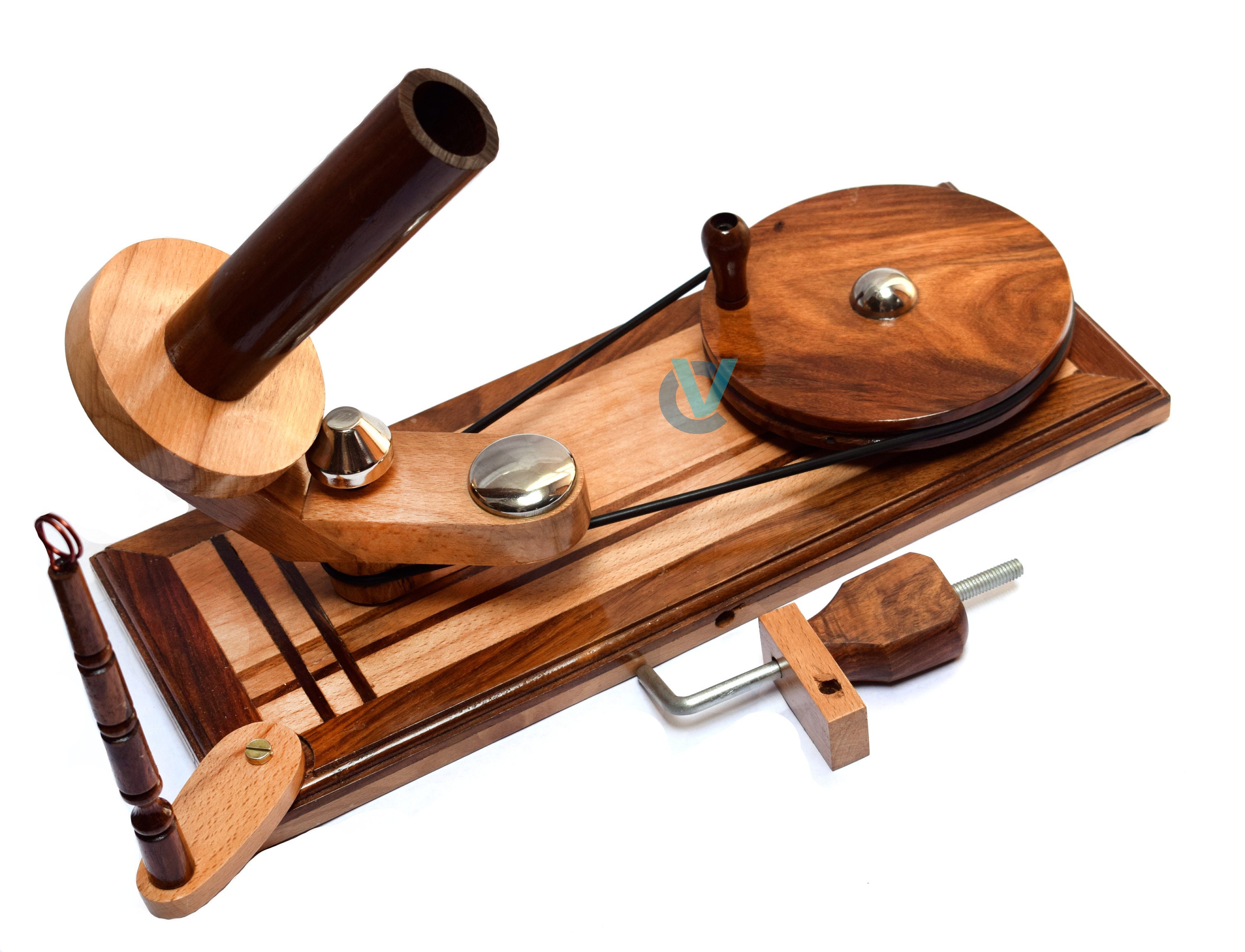 Yarn Ball Winder Large Wooden Hand Operated Yarn Winder for Etsy