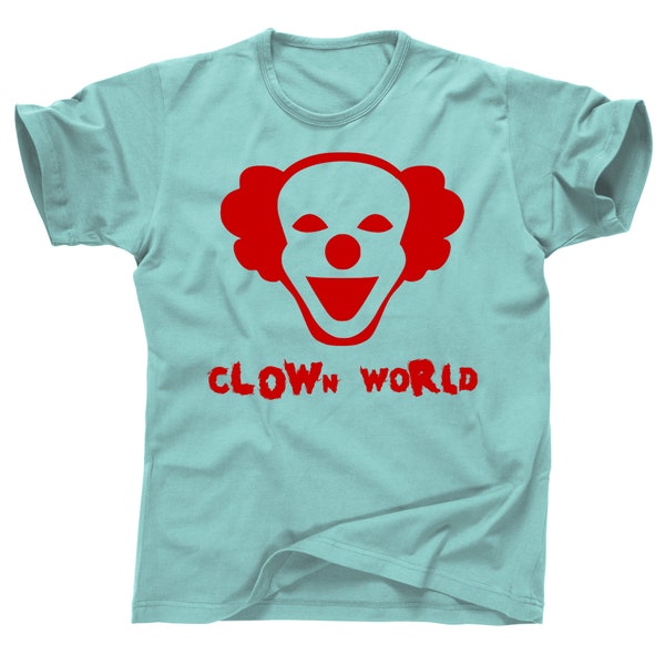 It's a clown world creepy joker matrix red pill nose woke mass hysteria zombie apocalypse the purge end of the world war z times tee t shirt