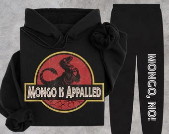 Mongo está horrorizado Chándal Dungeon Crawler Carl Conjunto a juego Mongo ¡No! Merchandising de DCC Regalo de DCC para él Regalo para ella Sudadera Bookish Amante de los libros