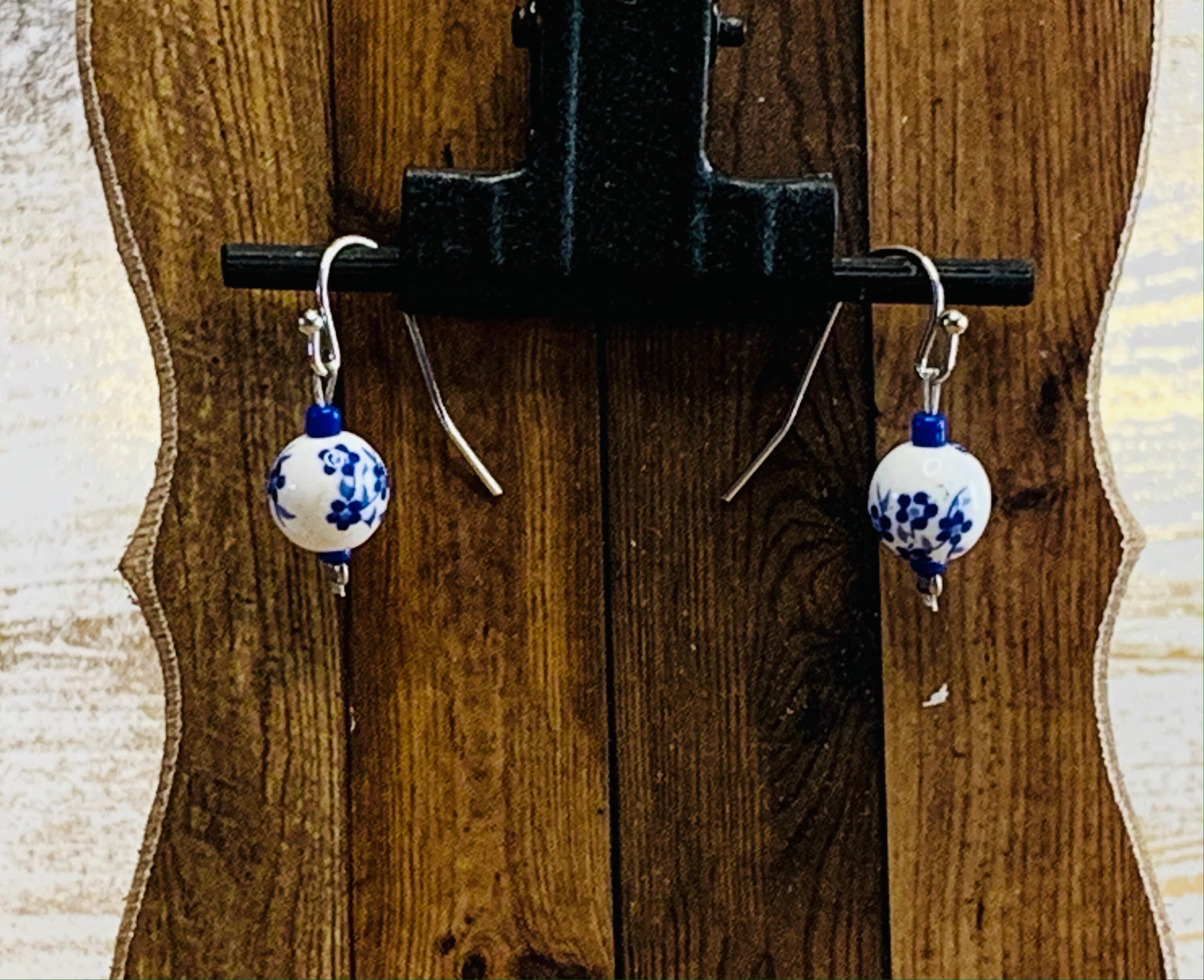 Chinese Lantern Inspired Earrings | Etsy