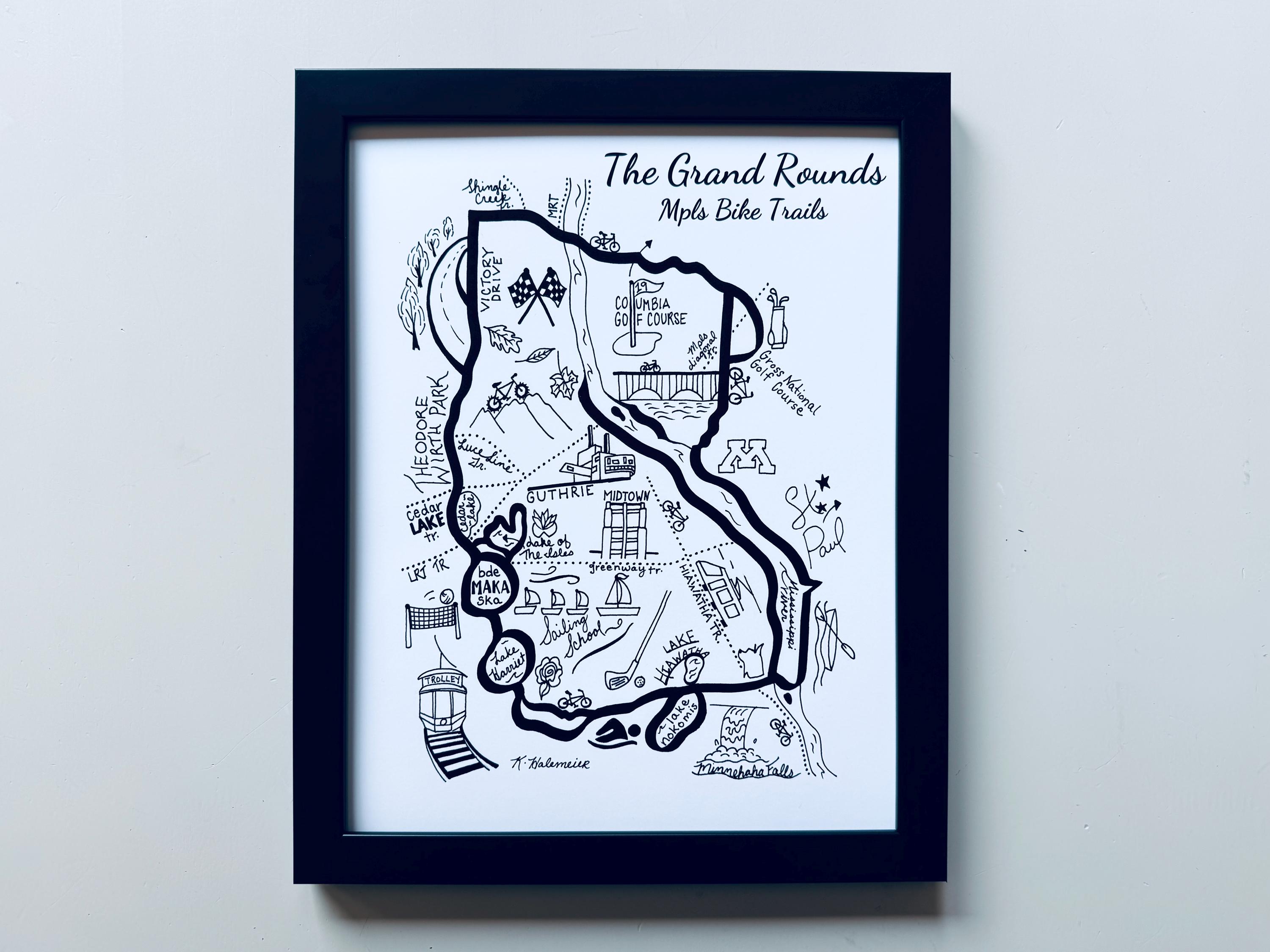 Minnesota Bike Trail Map