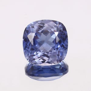 AAA Flawless Ceylon Blue Sapphire Loose Cushion Gemstone Cut, Breathtaking Quality Sapphire Ring & Jewelry Making Gemstone 8x8 MM
