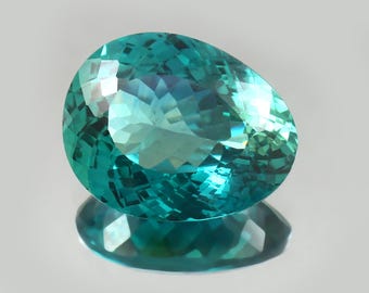 AAA 73.40 Ct Flawless Ceylon Bi-Color Parti Sapphire Fancy Cut Loose Gemstone , 29x23 MM Excellent Sapphire High Jewelry Making Gemstone