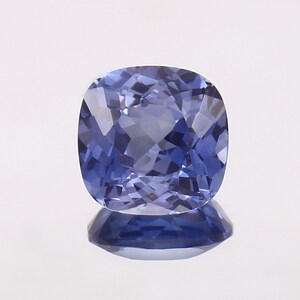 AAA Flawless Ceylon Blue Sapphire Loose Cushion Gemstone Cut, Breathtaking Quality Sapphire Ring & Jewelry Making Gemstone 11x11 MM