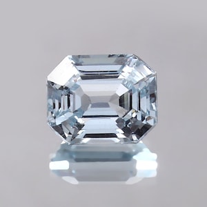 AAA Flawless Brazilian Aquamarine Radiant Cut Loose Gemstone, Excellent Quality Aquamarine Ring And Jewelry Making Gemstone 11x9 MM