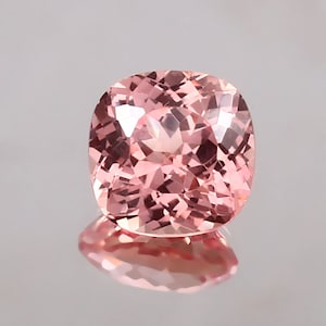 AAA Flawless Madagascar Morganite Cushion / 10x10 MM Loose Gemstone Cut / Top Quality Morganite Ring & Jewelry Making Gemstone Cut