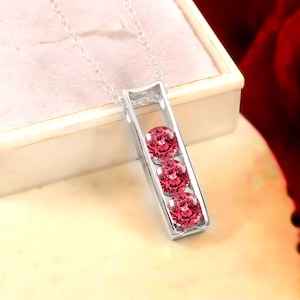 AAA Flawless Ceylon Padparadscha Sapphire Round Charm Pendant, Sapphire Round Gemstone Cut, Pendant For Her Birthday Day, 6x6 MM