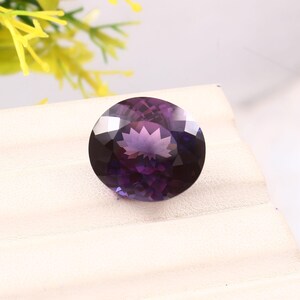 AAA Grade Quality Flawless Purple Pink Ceylon Sapphire Oval Loose Gemstone Cut, 32.60 CT Top Quality Sapphire Ring & High Jewelry Making Cut