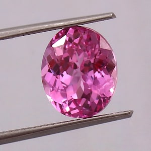 AAA Flawless  Ceylon Pink Sapphire Loose Oval Gemstone Cut, Loose Sapphire Gemstone Top Grade Quality Jewelry Making Tools&Ring Raw 6.50 Ct