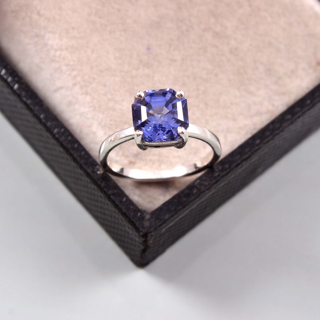 Kashmir sapphire ring hot sale