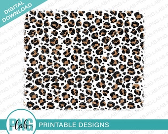 Dierlijke Print Achtergrond PNG / afdrukbare dierlijke afdruk achtergrond / afdrukbare cheetah patroon / transparante achtergrond PNG / digitale download