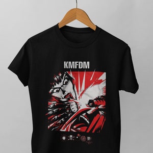 KMFDM Symbols German industrial shirt ,KMFDM, T-shirt ,KMFDM Retro kmfdm Clothing kmfdm unisex kmfdm tee