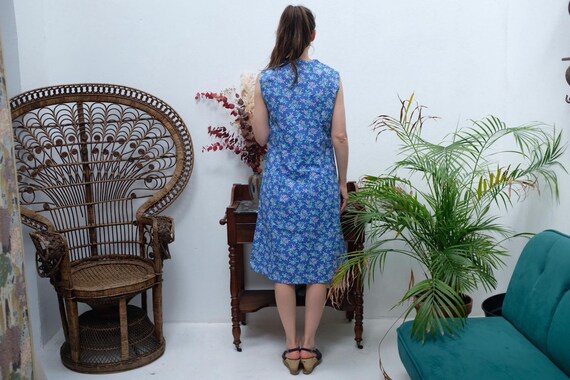 Petite Robe Tablier Vintage Sans Manches - Taille 6 Mois, Blanc, En Coton Piqué