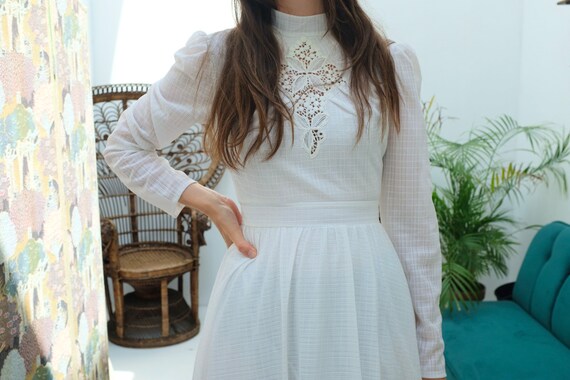 Robe de mariée blanche longue vintage / Robe de marié… - Gem