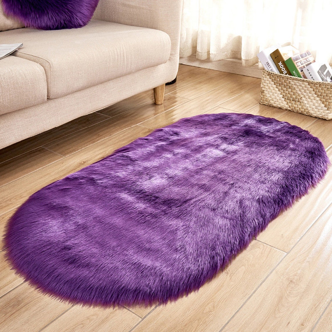 Deluxe Fine and Soft Faux Sheepskin Rug Etsy