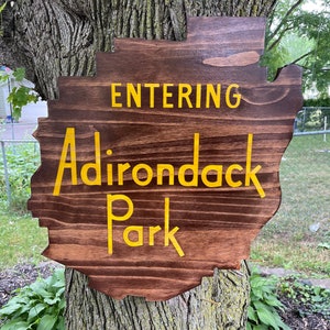 Adirondack Park Sign