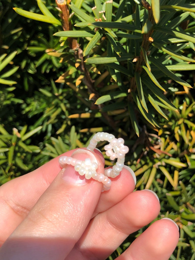 Flower bestie rings