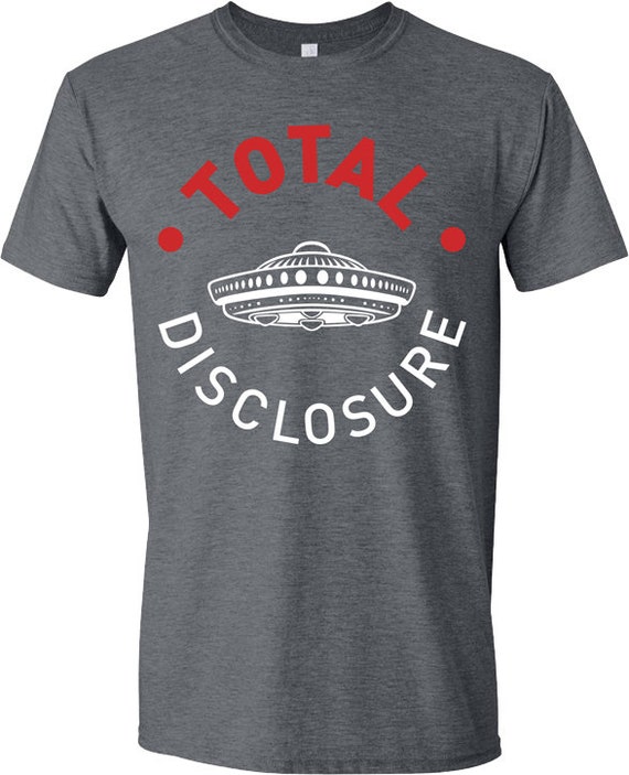UFO Total Disclosure Alien T Shirt