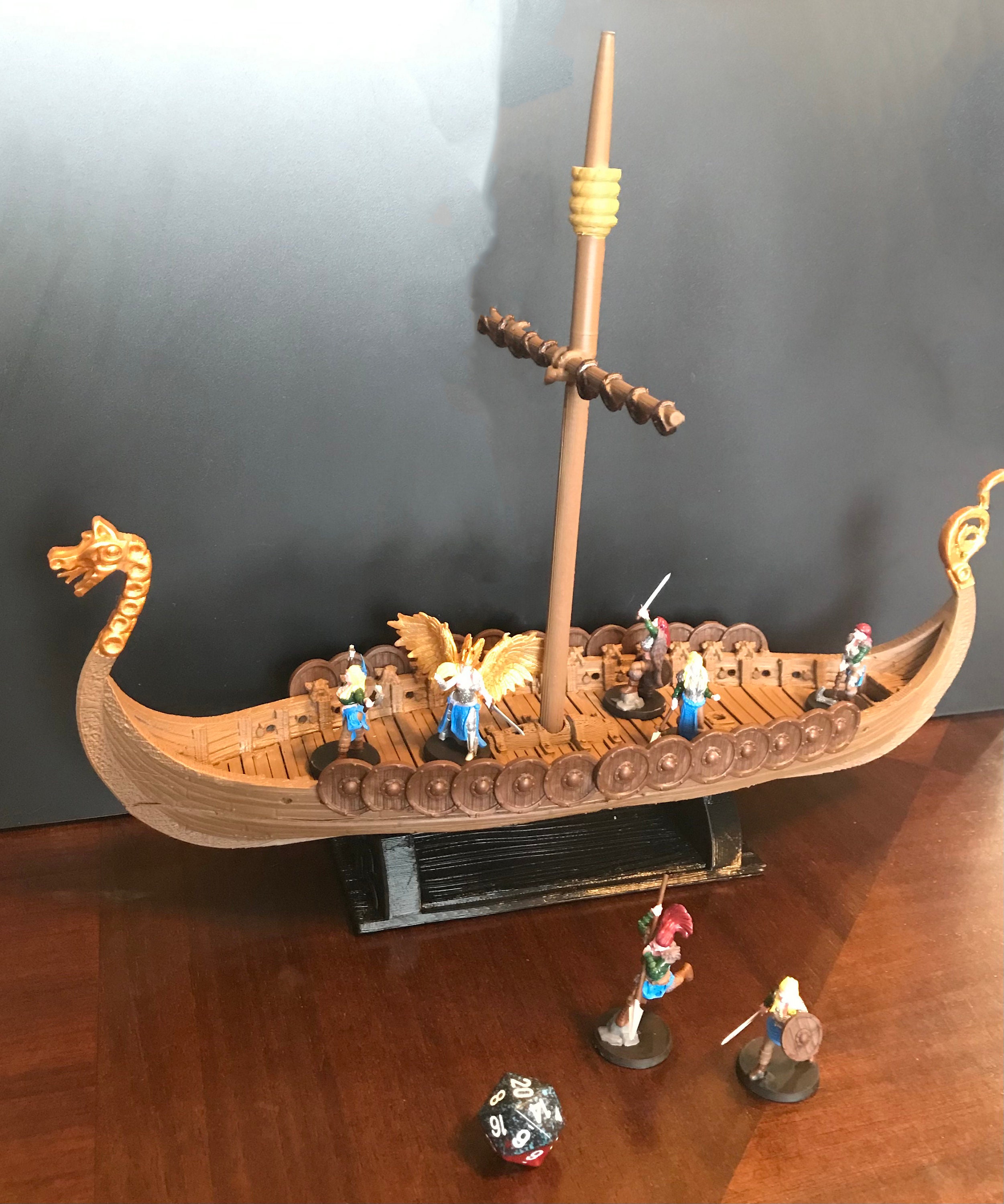Viking Longship Viking Legends 28mm Tabletop Wargaming Etsy