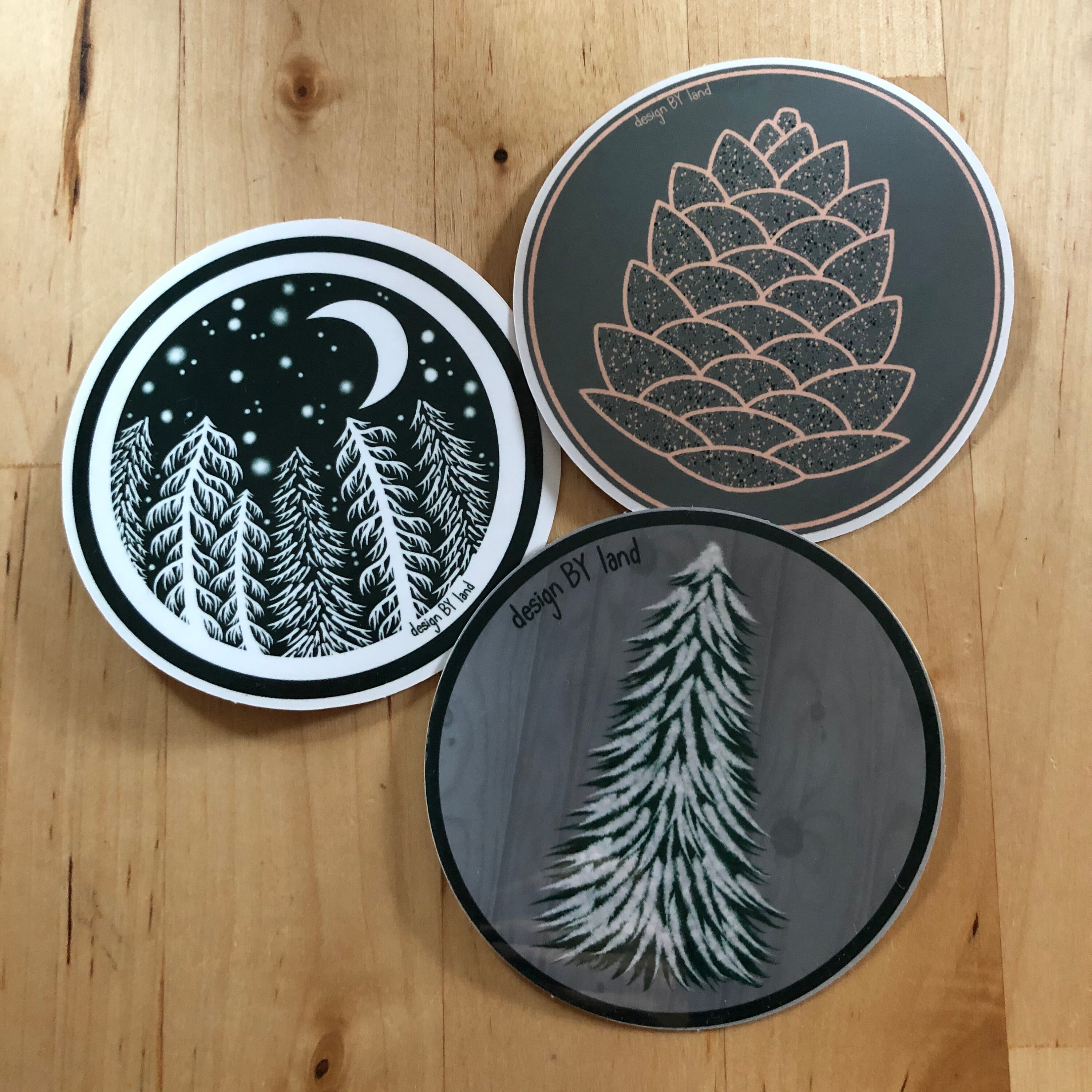Sticker Tree Shopee Tree Lover Sticker Pack | Green Sticker Pack | 3