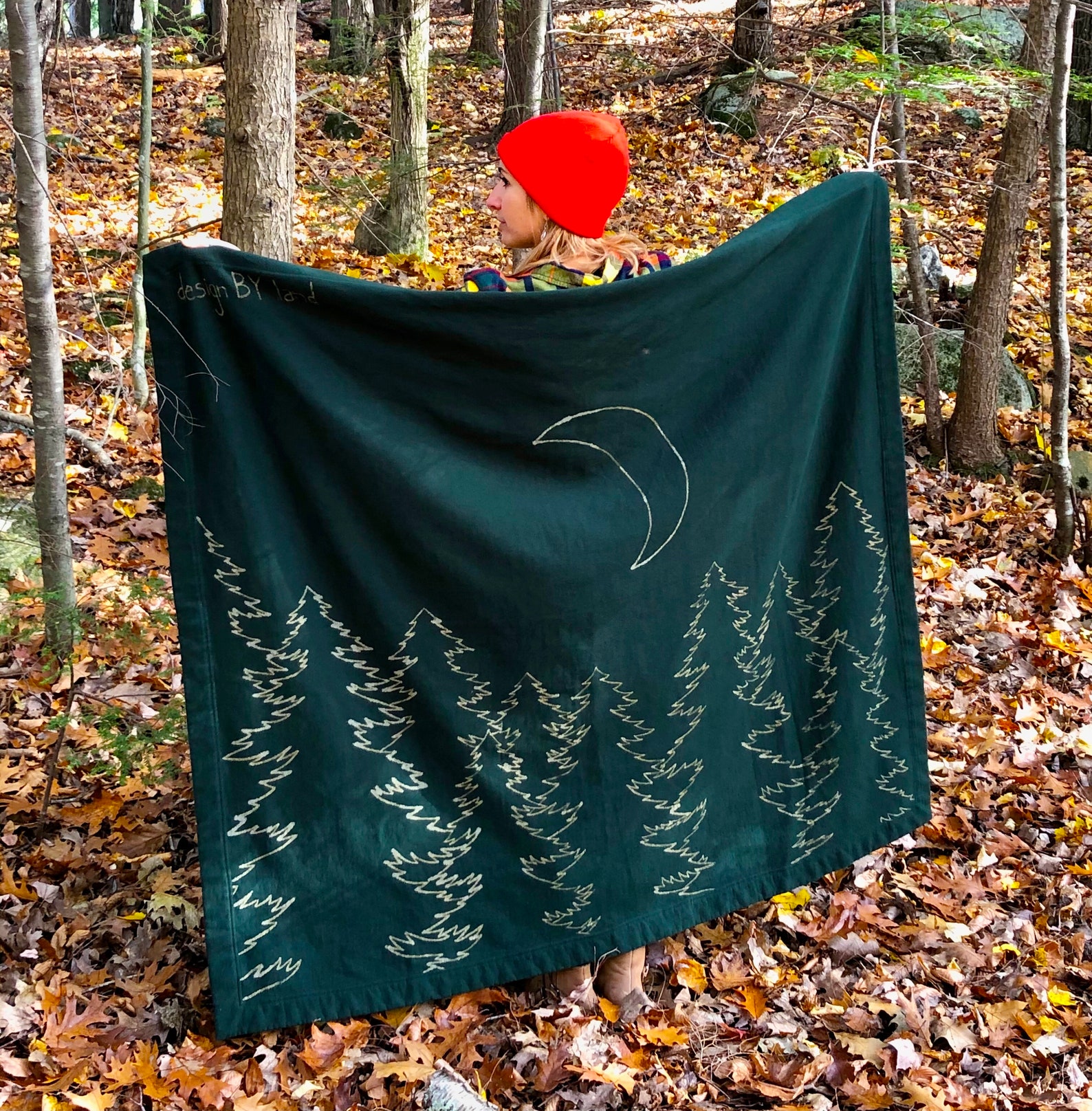 Camp Blankets Stadium Blanket Bleacher Blanket Pine Tree Etsy