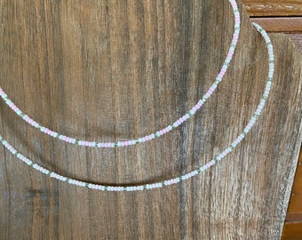 Beaded Necklace | Choker | Choker Necklace | Necklace | Seed Beads | Natural Necklace | Beaded Jewelry | Beaded Choker | Stocking Stuffer