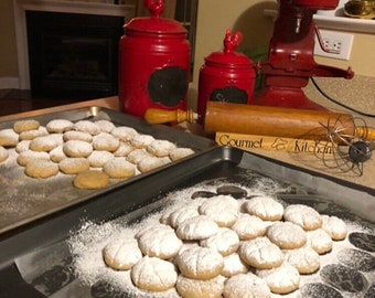 1 1/2 Dz of homemade Egypitan Cookies (Kahk)كحك