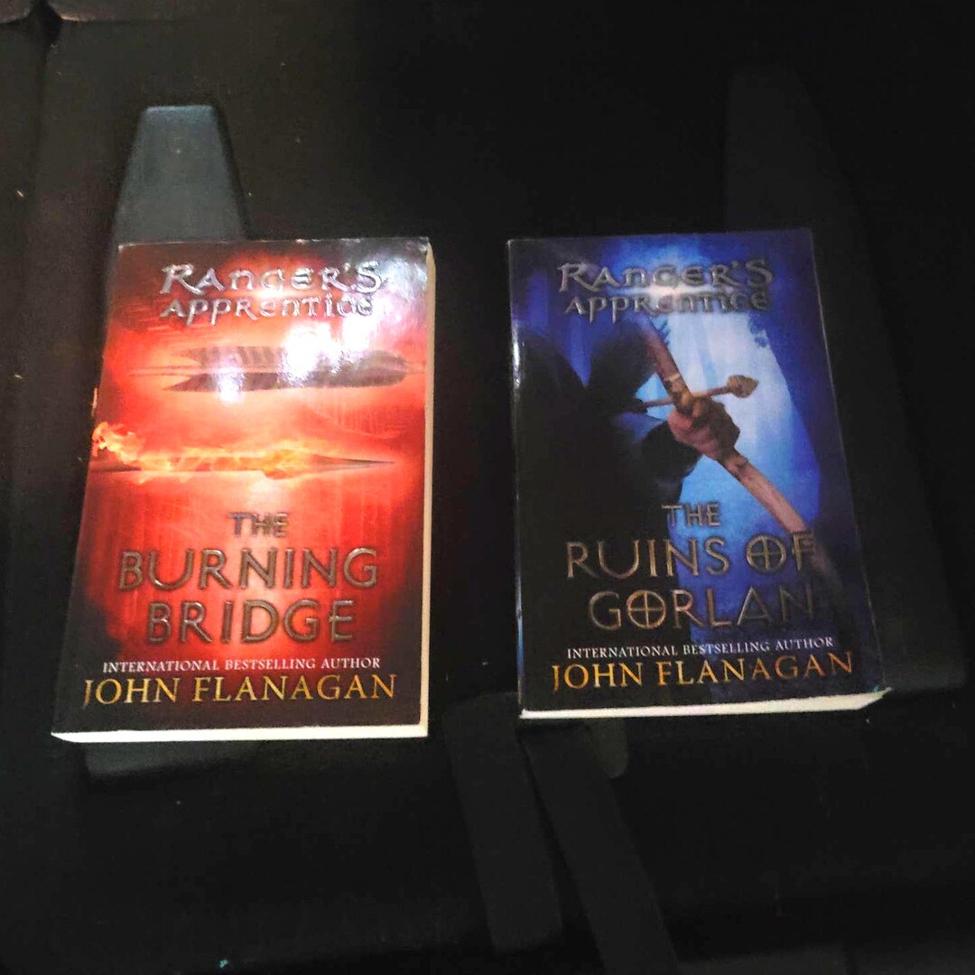 Lot of 2 John Flanagan Ranger's Apprentice Burning Bridge Etsy