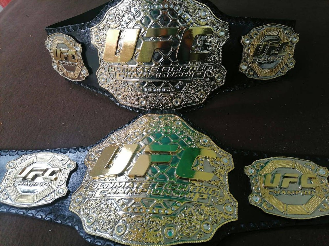 UFC ultimate fighting Championship Belt Adult size | Etsy