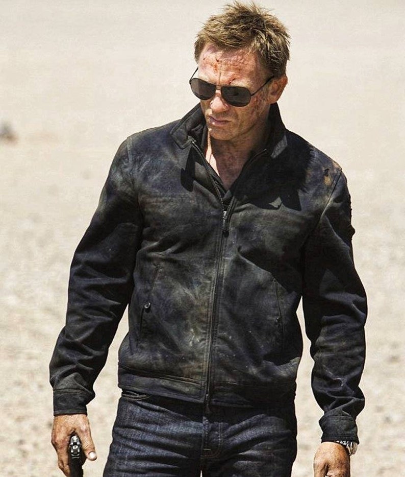 Custom James Bond Quantum of Solace Jacket Etsy
