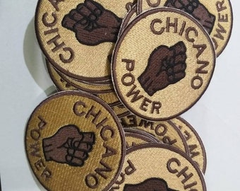 Pack of 10 Chicano Power Biker Lowrider Chicanoabilly  Embroidered  Patch