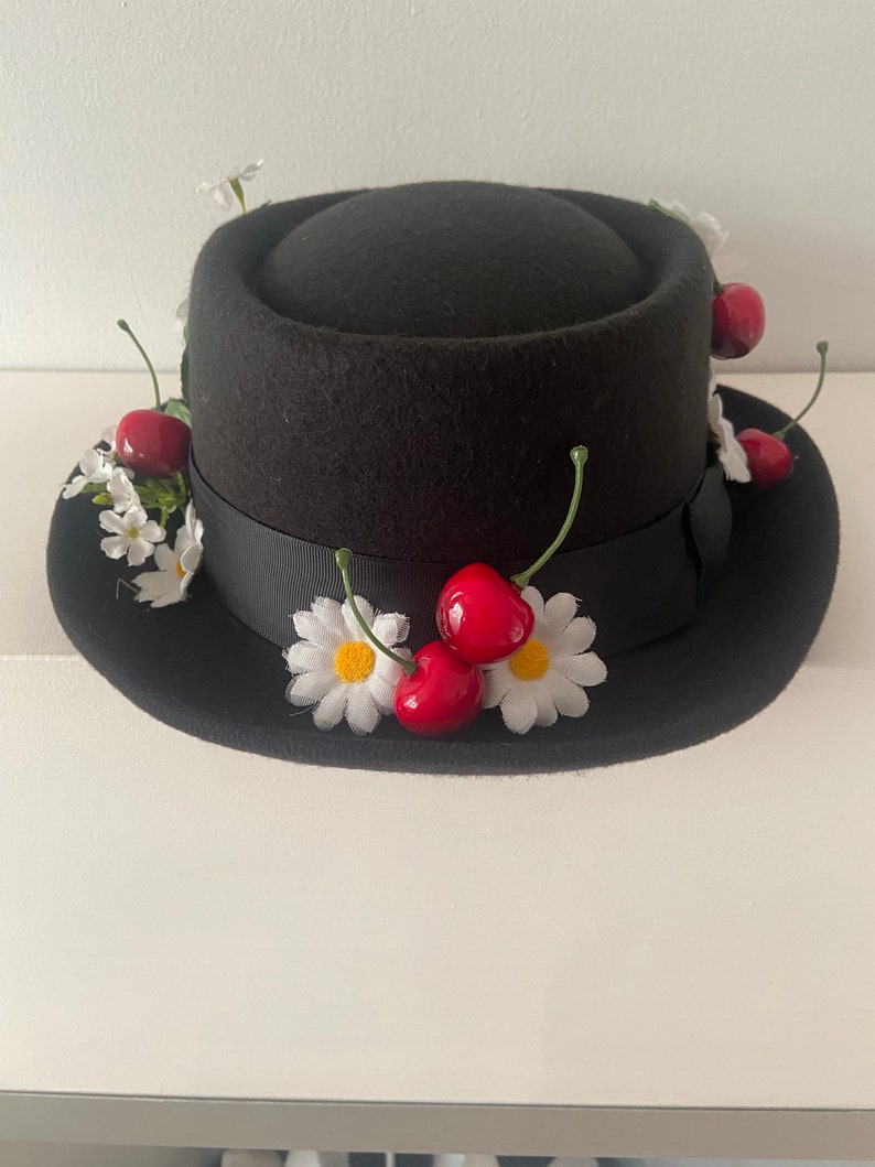 Mary Poppins Fancy Dress Hat - Etsy