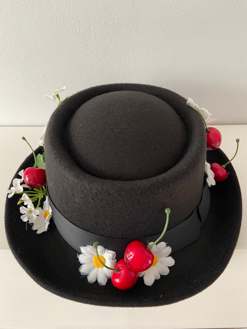 Mary Poppins Fancy Dress Hat - Etsy