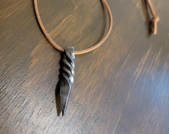 Beautiful Hand Forged Pendant Necklace