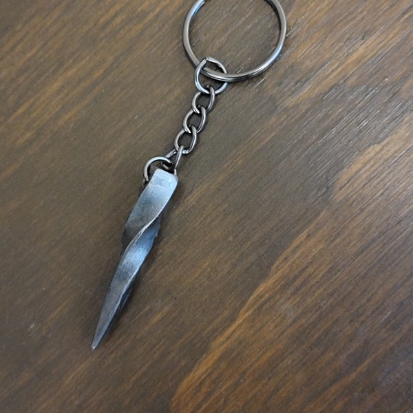 Metal Twist Key Chain