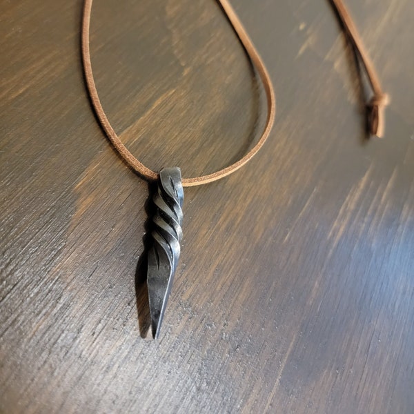 Beautiful Hand Forged Pendant Necklace