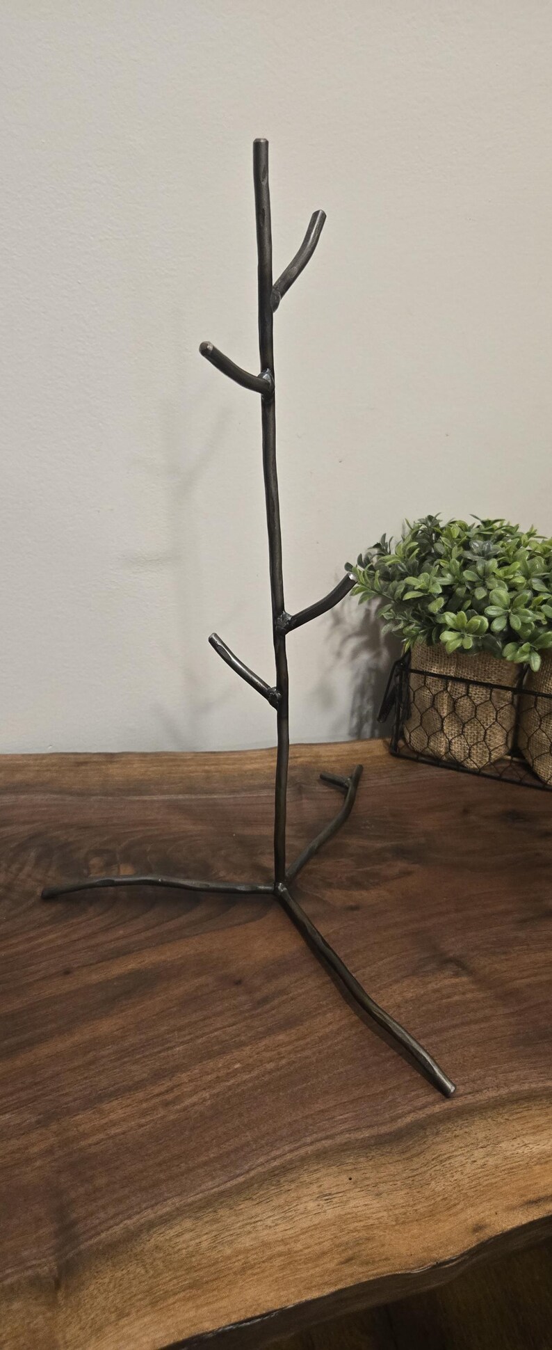 Rustic Coffee Mug Tree for Kitchen Organization image 8