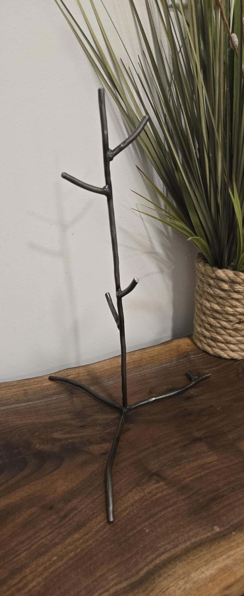 Rustic Coffee Mug Tree for Kitchen Organization image 4