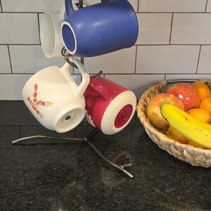 Rustic Coffee Mug Tree for Kitchen Organization image 6