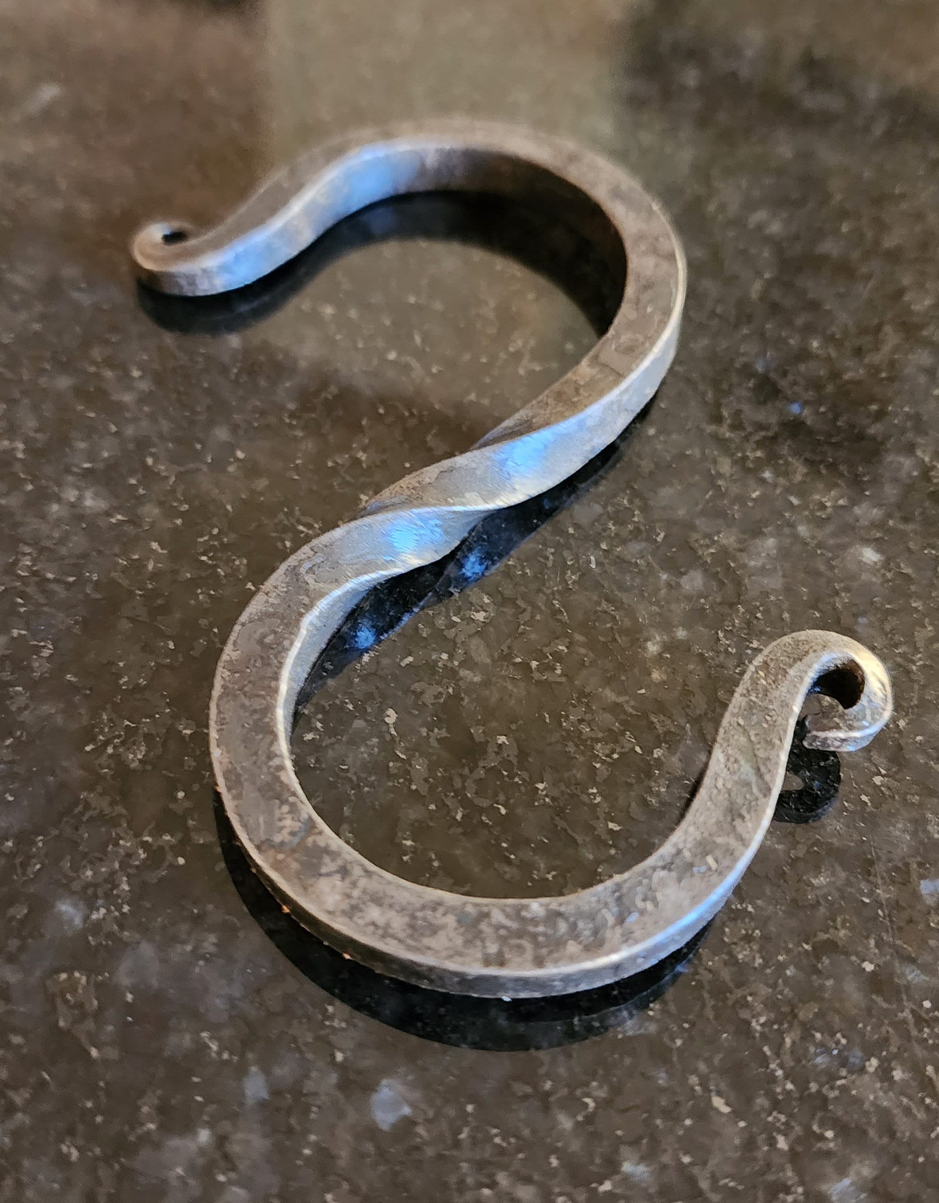 Hand Forged Twsted S Hook - Etsy Hand Forged Twsted S Hook - Etsy