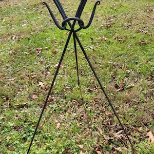 Rustic Campfire Tripod: Handcrafted for Outdoor Adventurers