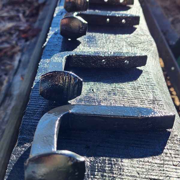 Railroad spike hooks