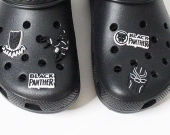 Black panther jibbitz Clearance