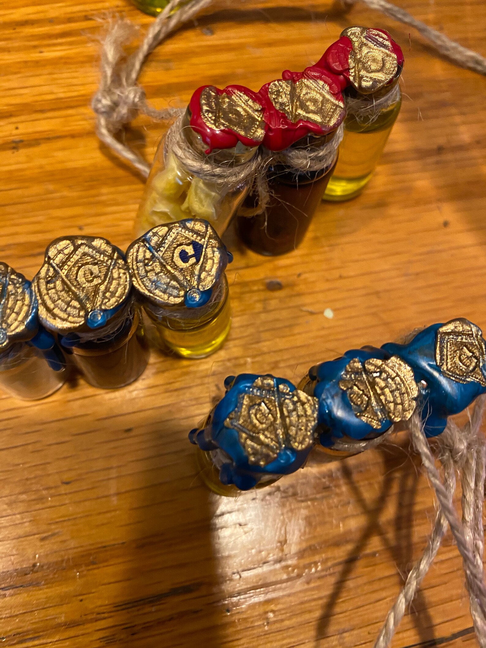 Freemason Corn Wine and Oil Set for Fellowcraft Etsy