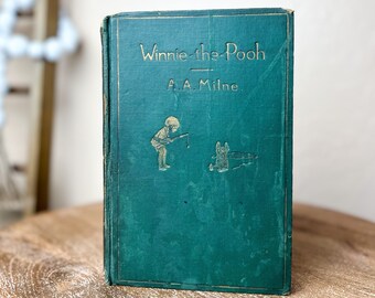 Winnie l'ourson par A.A. Milné | Livre vintage rare