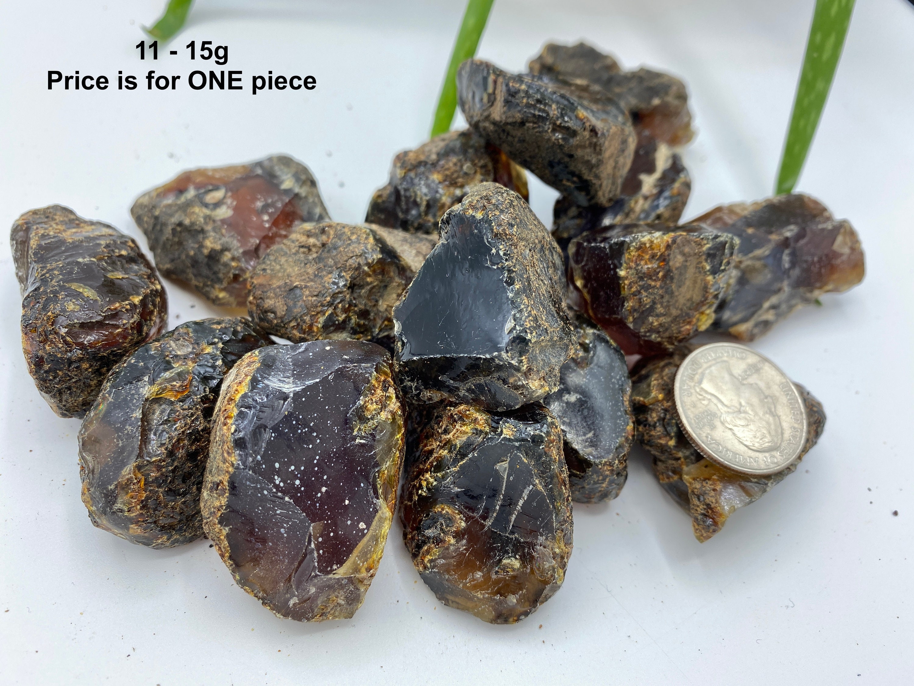 Blue Amber From Indonesia, Raw Amber, Rough Amber, Amber