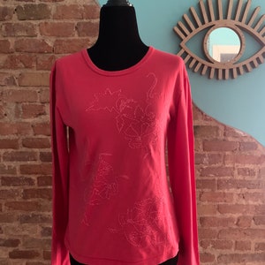 Vintage Long sleeve embroidered shirt, Made in Italy blouse with embroidery, unique urban  woman's  blouse, large  size, perfect conditions