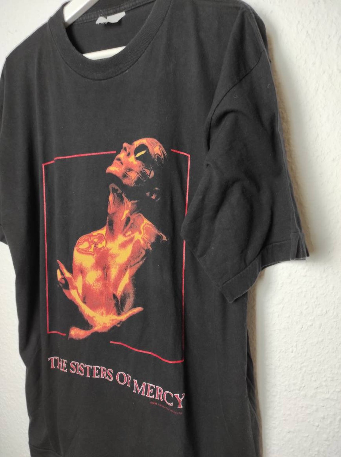Vintage 1993 sisters of mercy band tour shirt reptile house Etsy